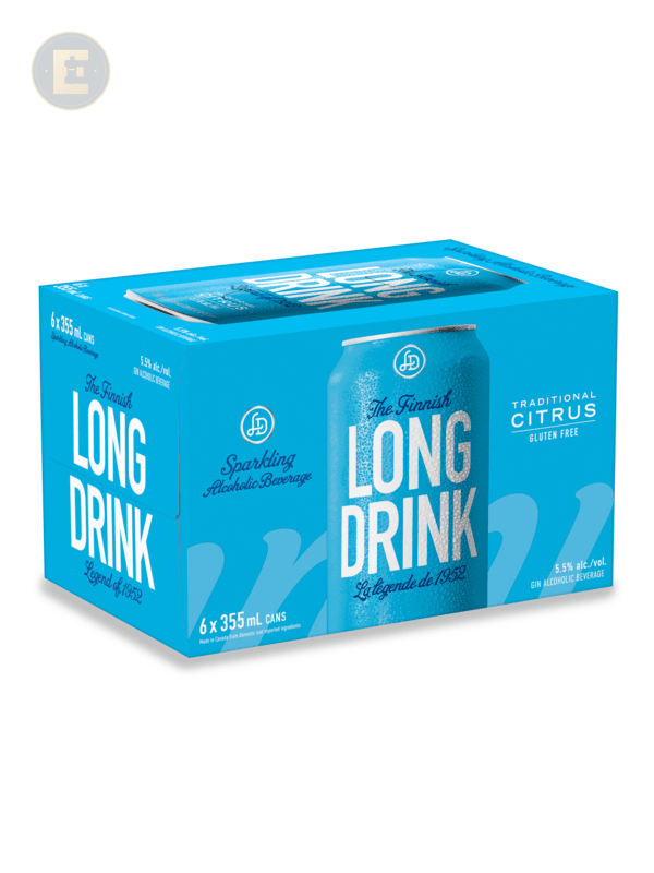 The Finnish Long Drink Trad Citrus 6 X 355 Ml