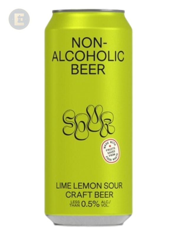 Biere Sans Alcool - Lime Lemon Sour 473 Ml
