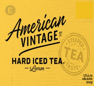 AMERICAN VINTAGE LEMON HARD ICED TEA