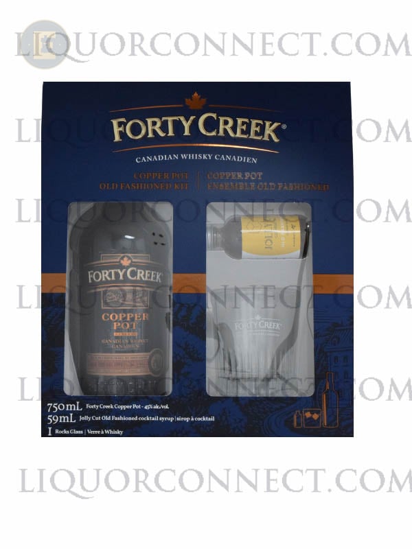 Forty Creek Copper Pot Old Fashioned Kit 750 Ml