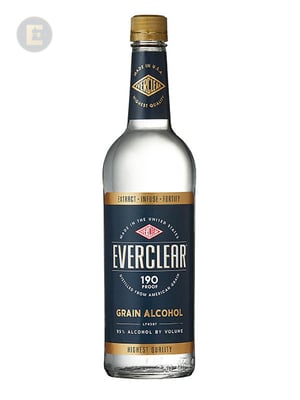 EVERCLEAR 190 PROOF GRAIN ALCOHOL       