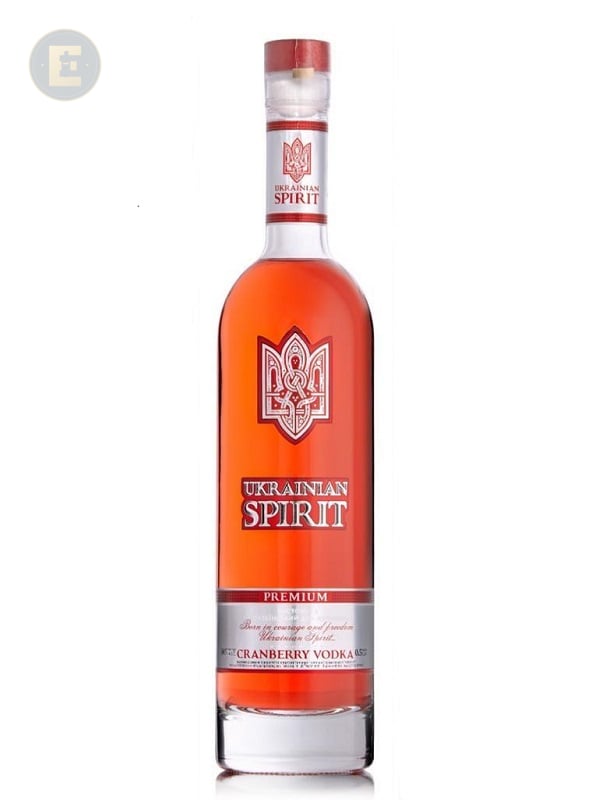 Ukrainian Spirit Cranberry Vodka 700 Ml
