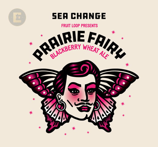 SEA CHANGE PRAIRIE FAIRY BLACKBERRY WHEAT ALE