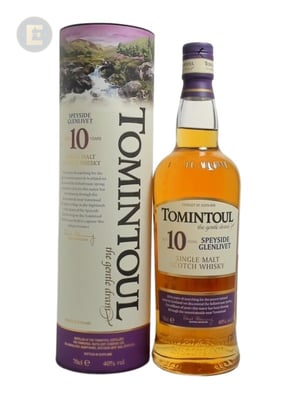 TOMINTOUL SPEYSIDE SINGLE MALT 10 YR    