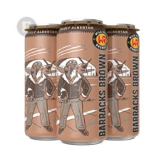 Wild Rose Barracks Brown Ale 4x473mL Can