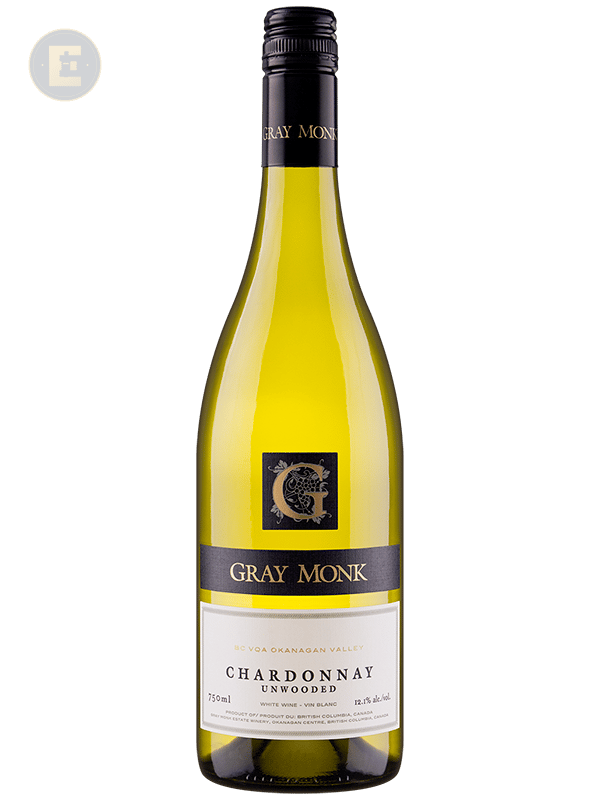 Gray Monk Unwooded Chardonnay 750 Ml