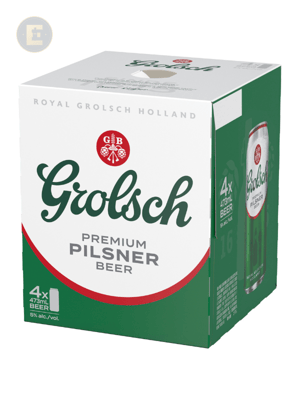 GROLSCH 4 X 473ML CANS                  