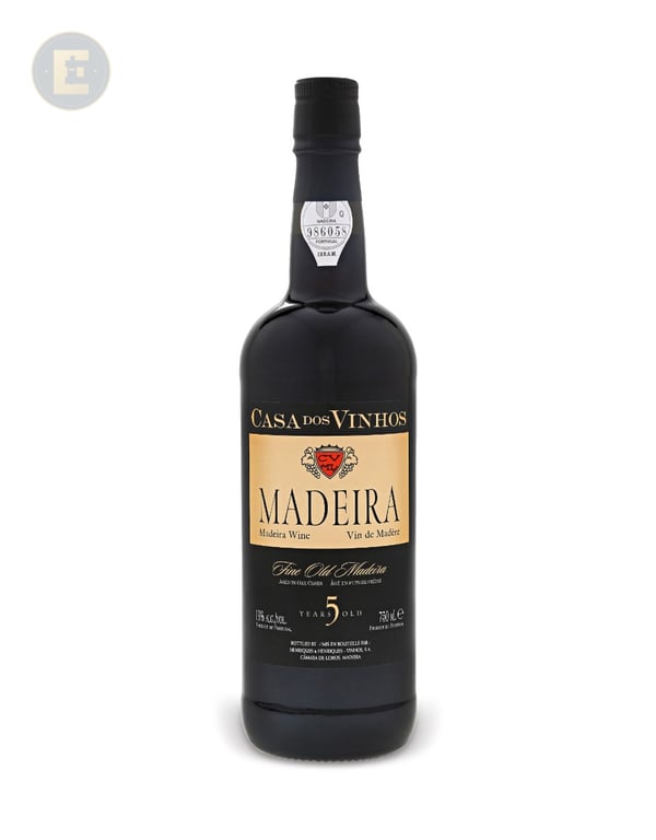 Casa Dos Vinhos Fine Old Madeira 5 Yr 750 Ml