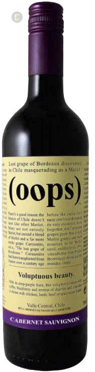Oops Cabernet Sauvignon 750 Ml