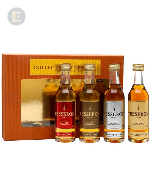 Tesseron Cognac - Mini Set Collection 4 X 50 Ml