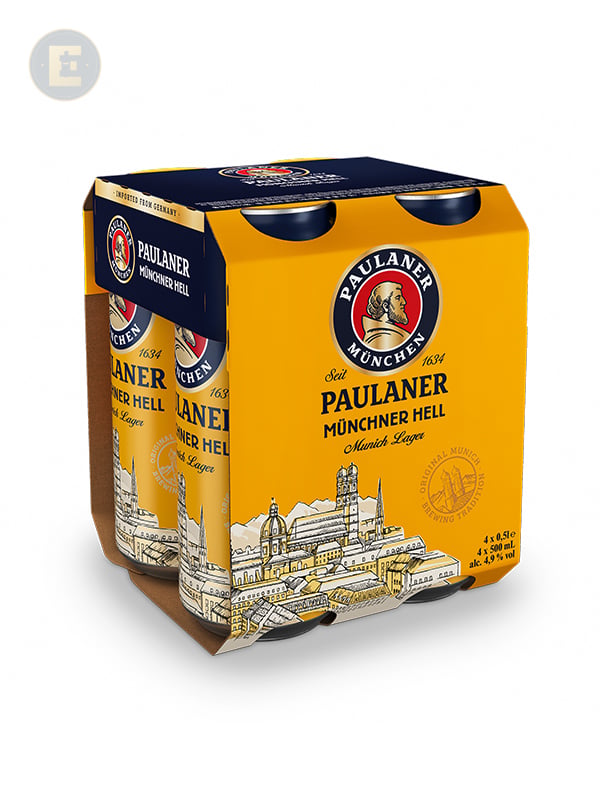 Paulaner Munich Lager 4 X 500 Ml