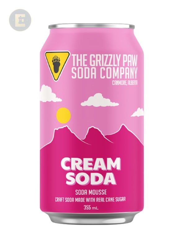 Grizzly Paw Cream Soda (24 X 355) 355 Ml