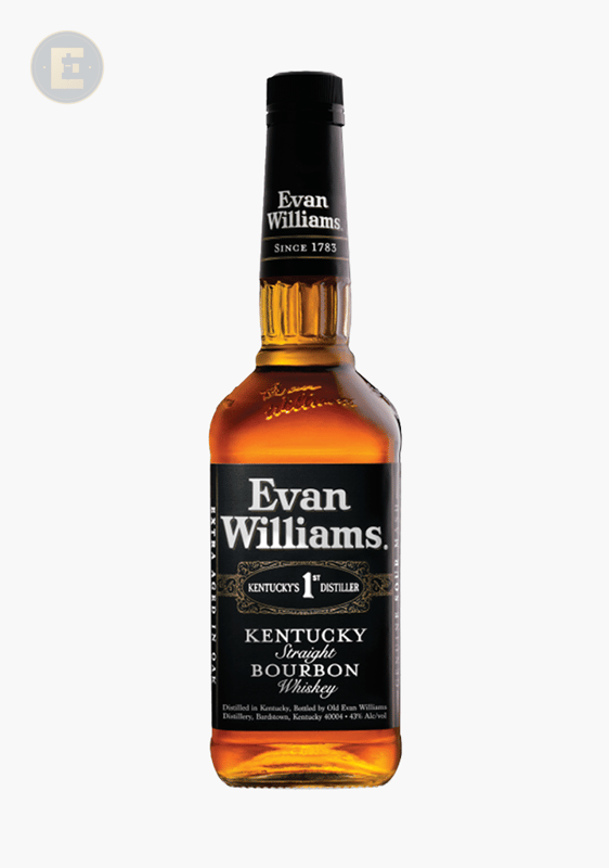 Evan Williams Black Label Bourbon 750 Ml
