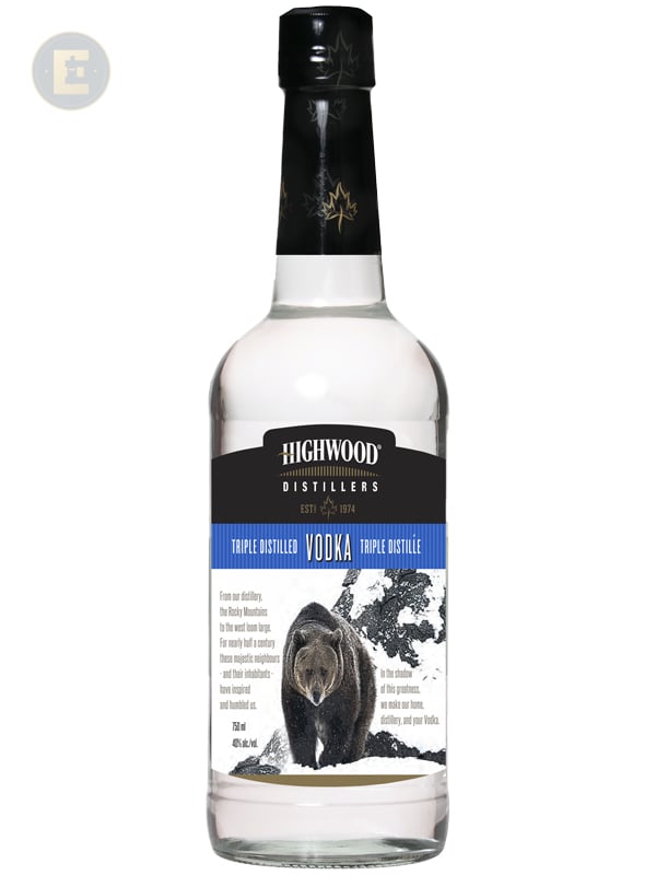 Highwood Premium Vodka 750 Ml