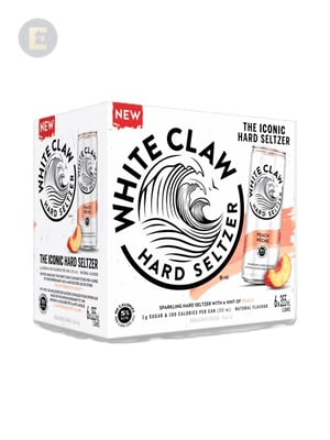 WHITE CLAW PEACH 6 PACK