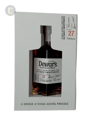 DEWARS DOUBLE DOUBLE 27 YEAR OLD        