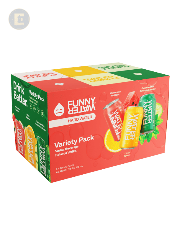 Funny Water Mix Pack 1 Cls 6 X 355 Ml
