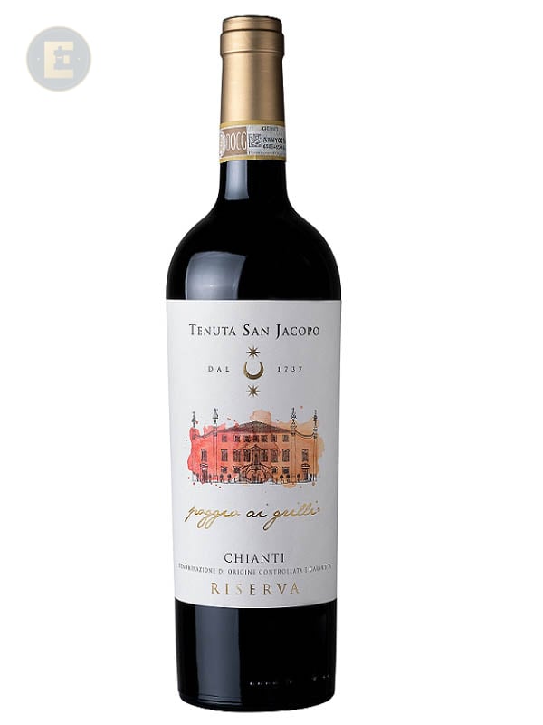 Poggio Ai Grilli Riserva Organic-Vegan 750 Ml