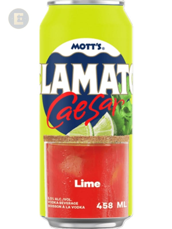 Mott's Clamato Caesar Lime 458 Ml