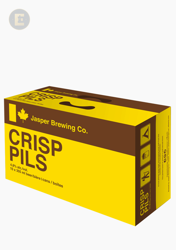 Jasper Brewing Crisp Pils 15X355ml Cls 15 X 355 Ml