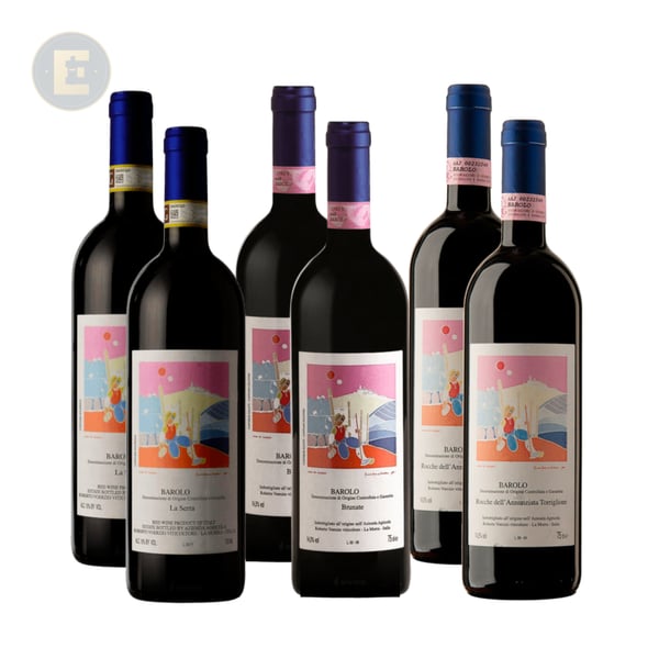 Roberto Voerzio Rainbow Pack 6 X 750 Ml