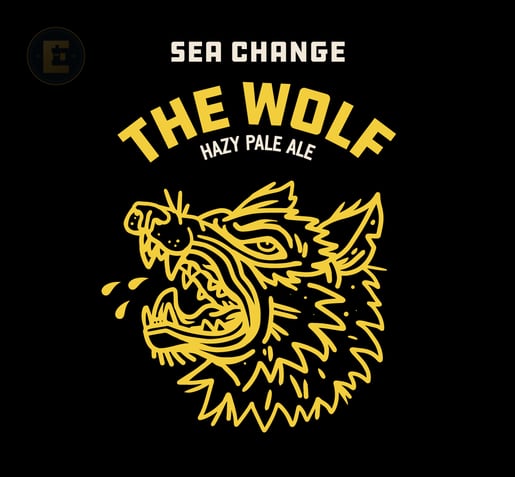 SEA CHANGE THE WOLF HAZY PALE ALE