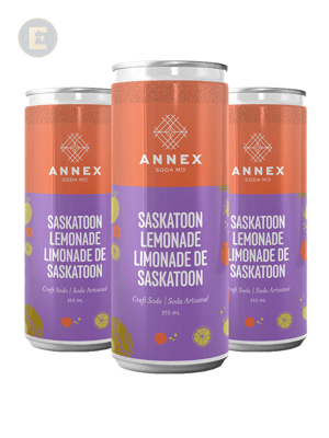 SASKATOON LEMONADE 355ML                