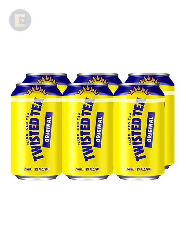 Twisted Tea Original Hard Iced Tea 6Pkc 6 X 355 Ml