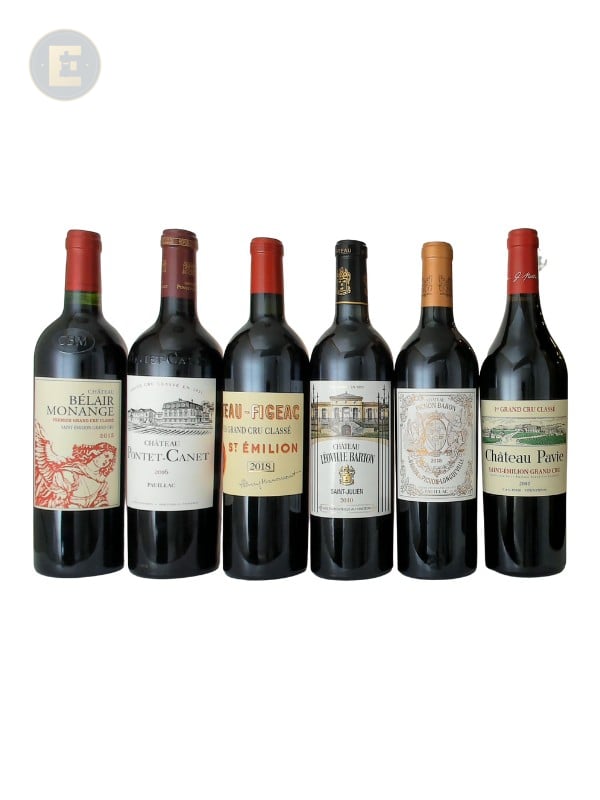 Bordeaux Mixed Pack (Ginestet) 6 X 750 Ml