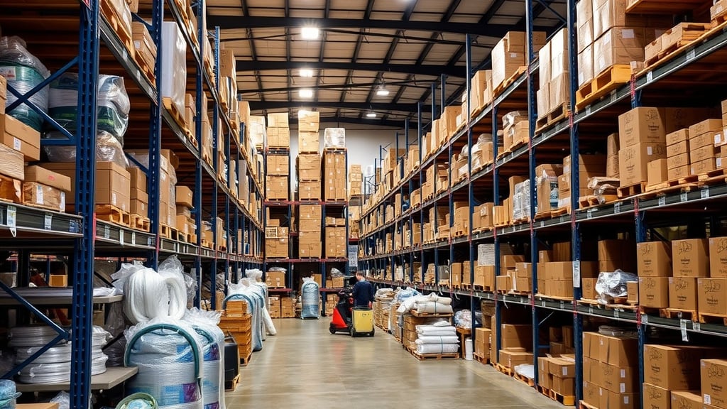 supplier management app picture of warehouse