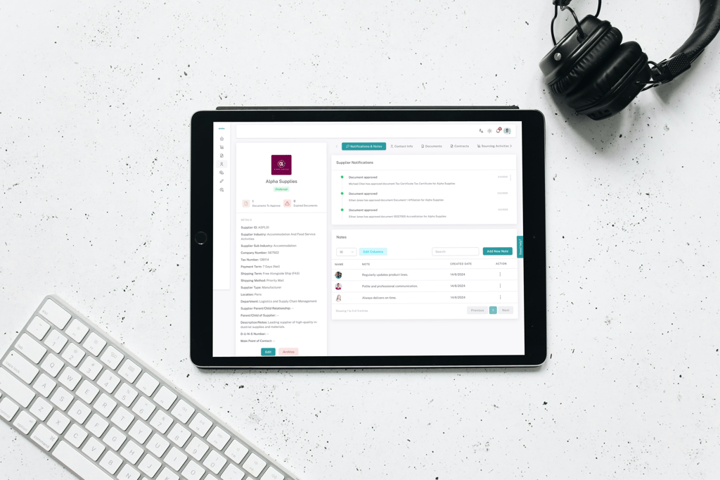 free supplier management software