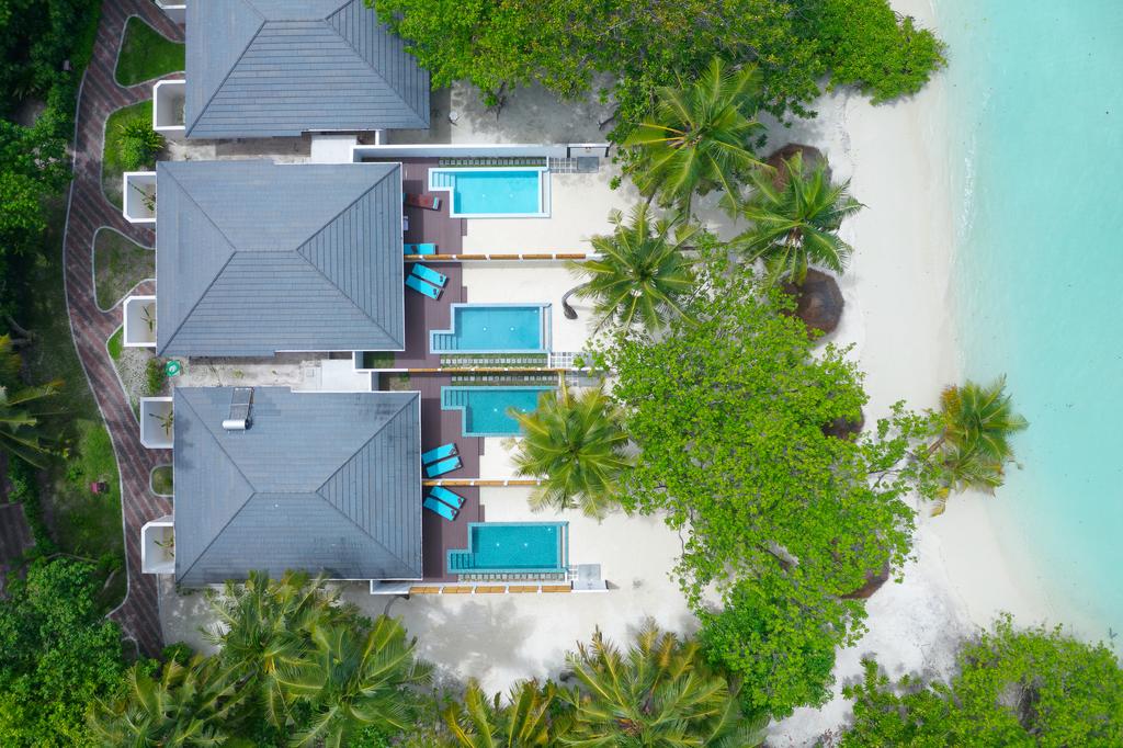 sun island beach pool villa