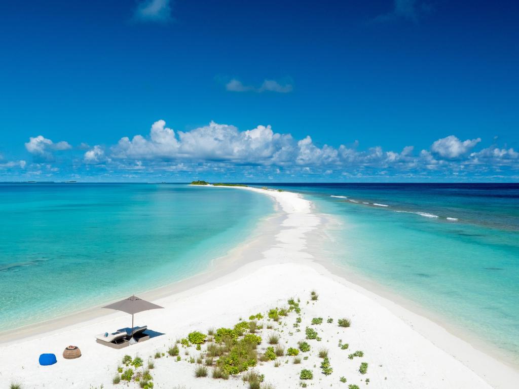 white sand beach