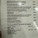 Restaurant Casa da Quinta menu