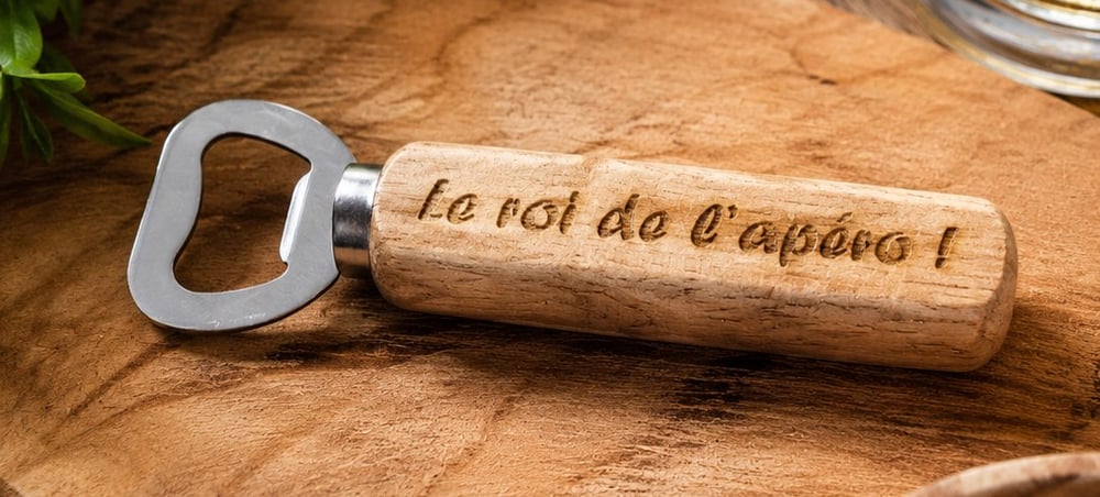 Décapsuleur personnalisé