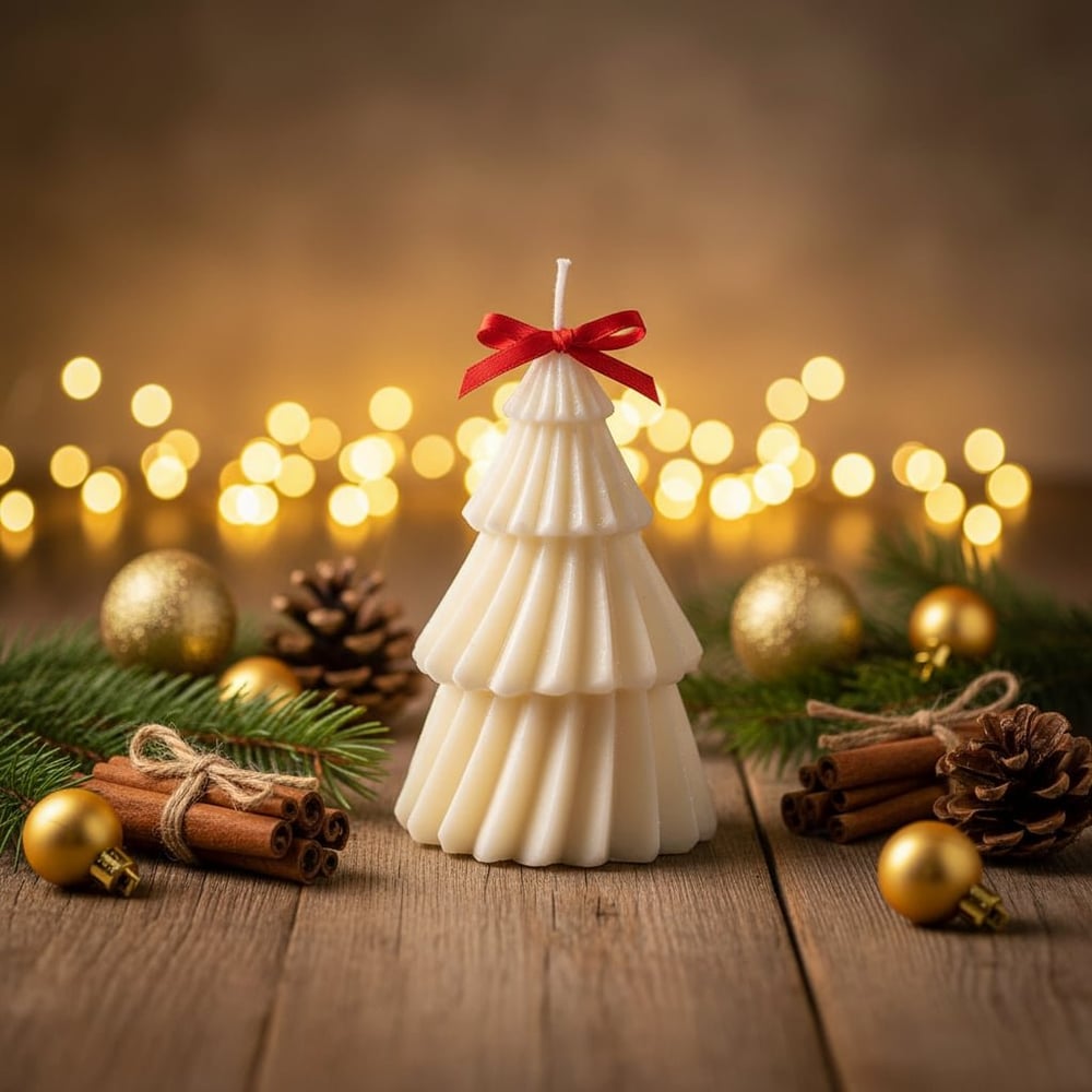 Sapin Bougie Bio parfum au choix