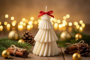 Sapin Bougie Bio parfum au choix