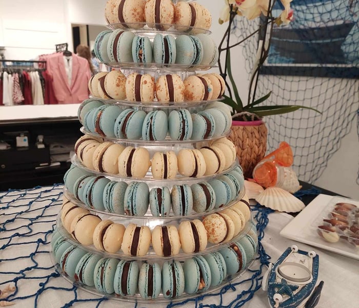 Macaron Violette x10