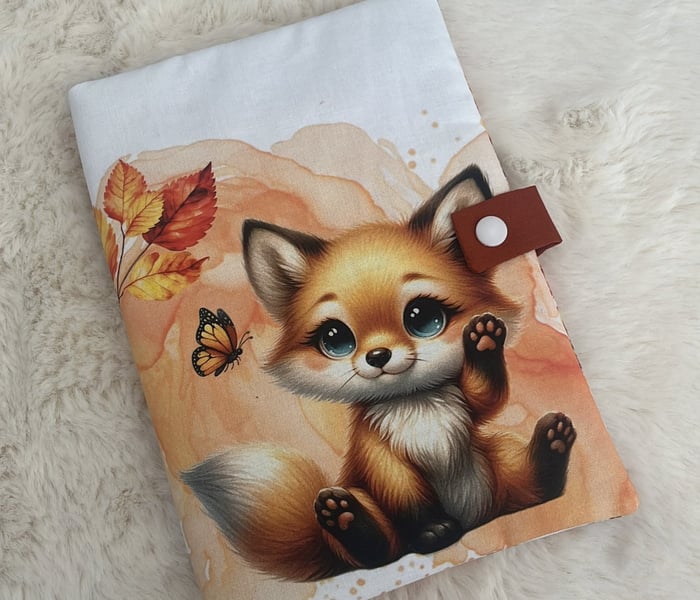 Protège carnet de santé renard