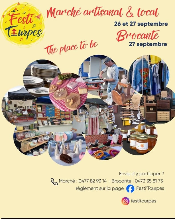 Festi Tourpes - Marché artisanal & local