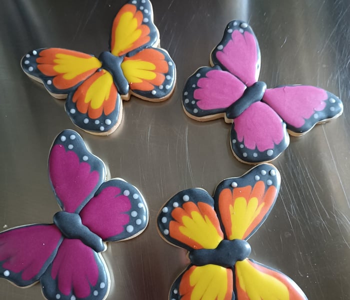Biscuits décorés x6