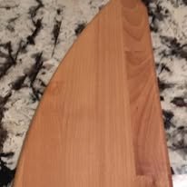 Planche de présentation , en Hêtre  45 X 18 cm , livrée huilée