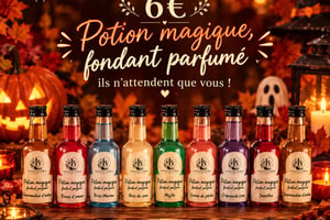 Fondant liquide Potion magique