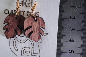 Boucle oreille cuir