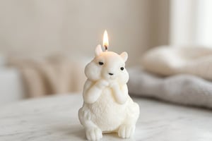 Bougie Ecureuil Bio parfum au choix