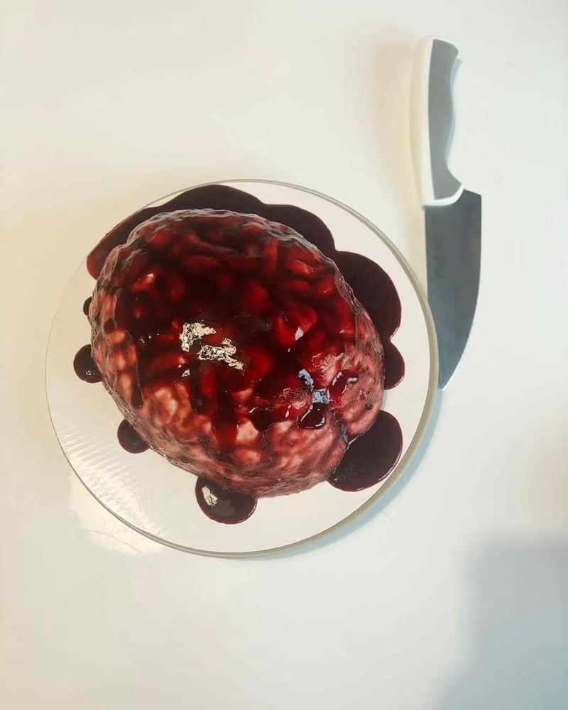 Entremet à partager d'halloween