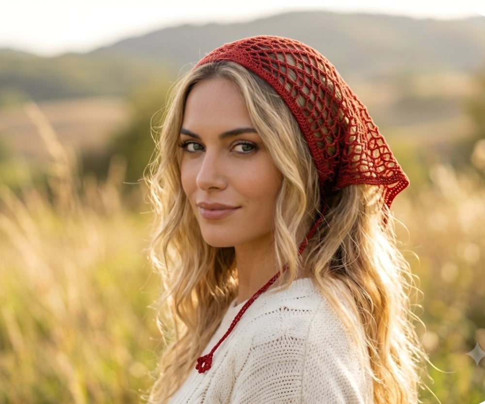 Bandana crochet halloween