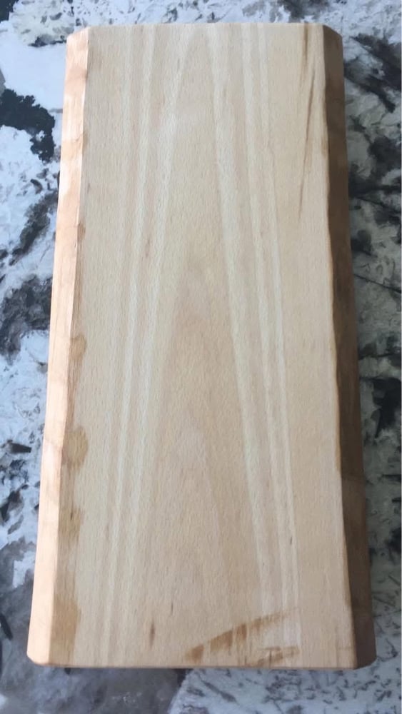 Planche de présentation , en Hêtre  45 X 20 cm