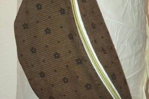Sac banane en velours