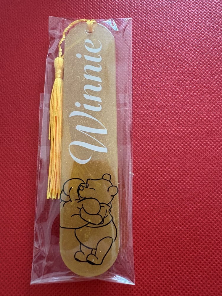 Marque- page Winnie - fait main en résine